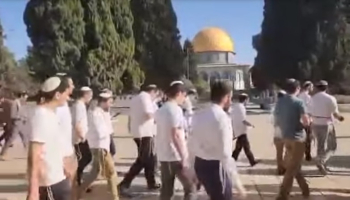 اقتحامات واسعة للمسجد الأقصى في "ذكرى احتلال القدس" وسط طقوس تلمودية وانتهاكات استفزازية