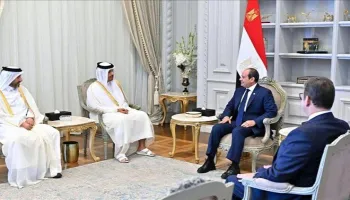 مصر وقطر تؤكدان من القاهرة: وقف فوري للنار في غزة ورفض تهجير الفلسطينيين