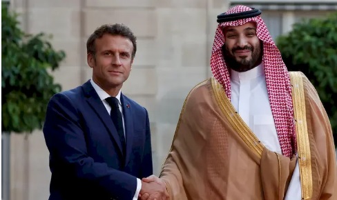 بن سلمان وماكرون
