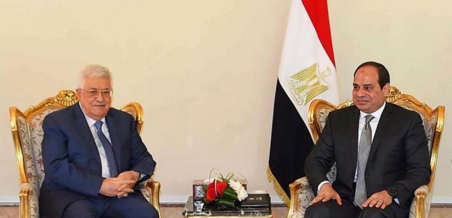 عباس يلتقي السيسي